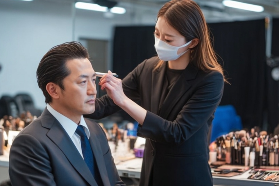 役員・登壇者・来賓など立場に応じたヘアメイクの技術力